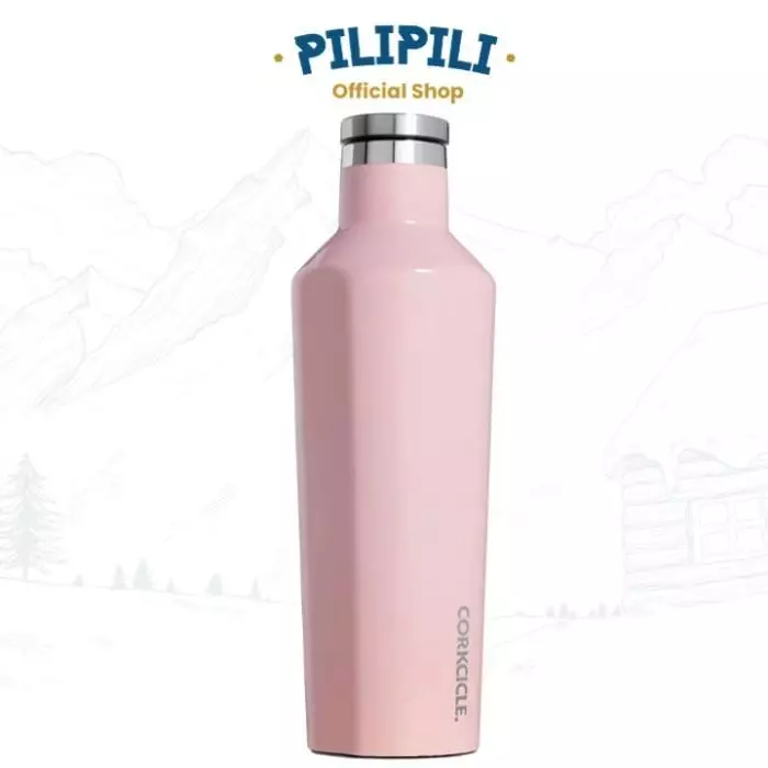 Corkcicle Canteen 16 oz / 475 ml Gloss Rose Quartz