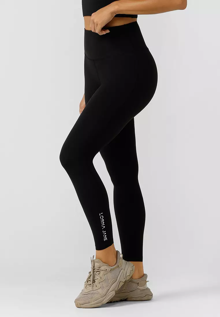 Lotus No Chafe Ankle Biter Leggings - Lorna Jane – Lorna Jane Malaysia by  Believe Active