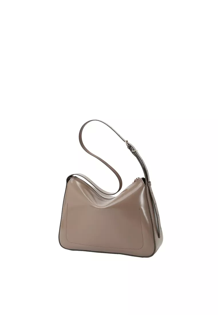 KELLY Baguette Bag - Dark Almond