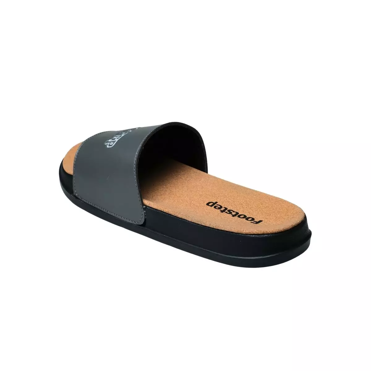 Footstep Footwear Sandal Pria Slide Shelby Grey White Original Sandal