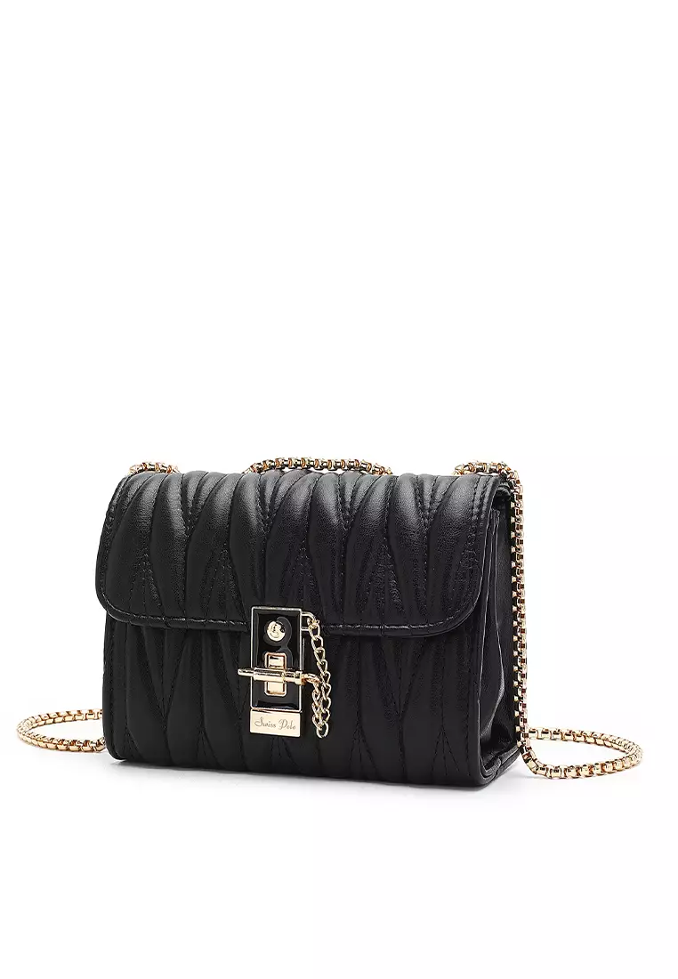 Chain Handbag - Black
