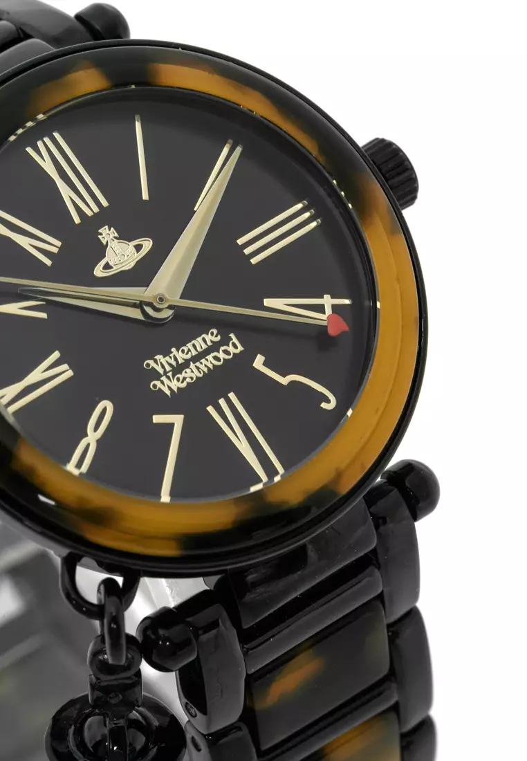 Vivienne westwood black watch hot sale