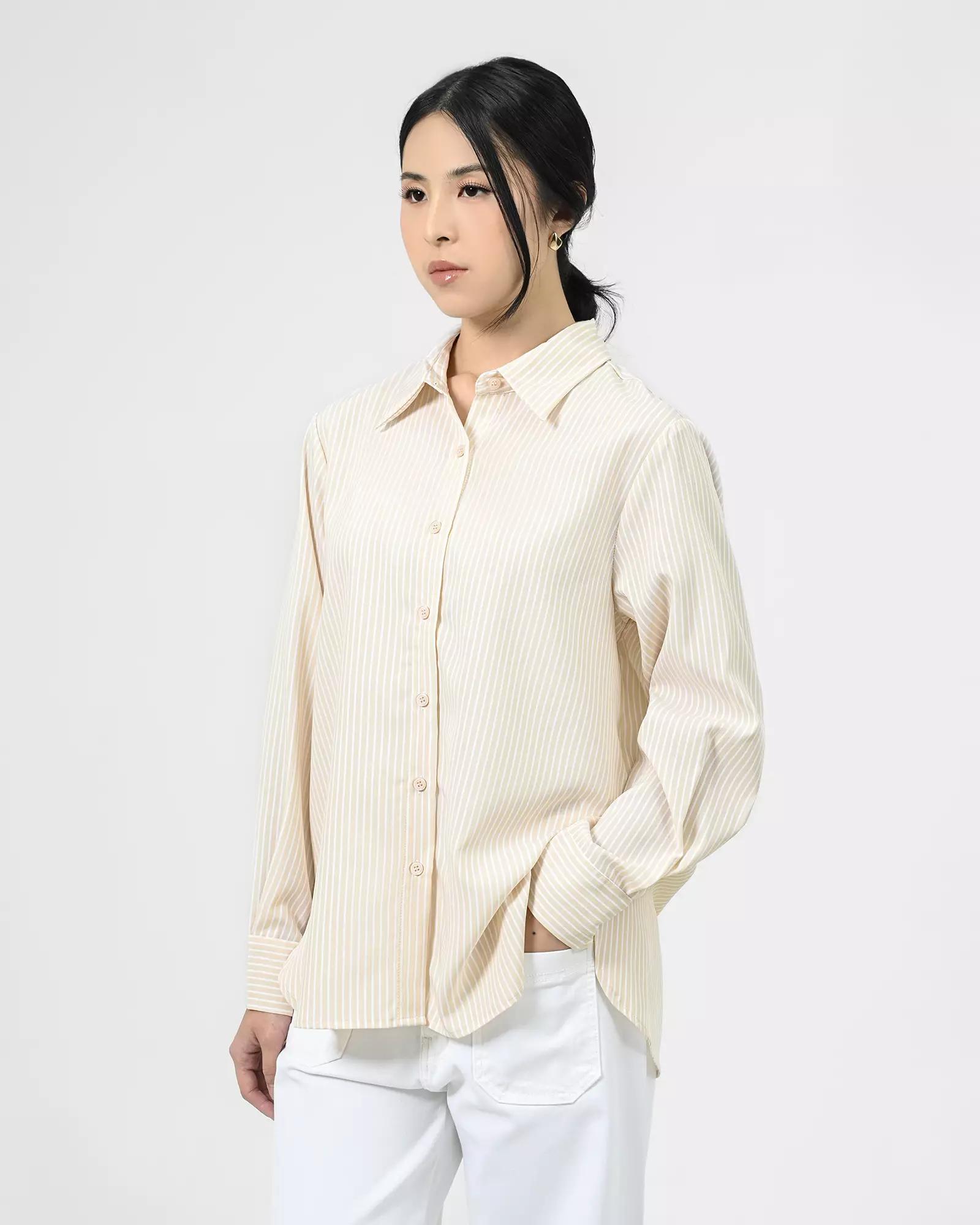 Geulis.id NOVA SHIRT - BEIGE