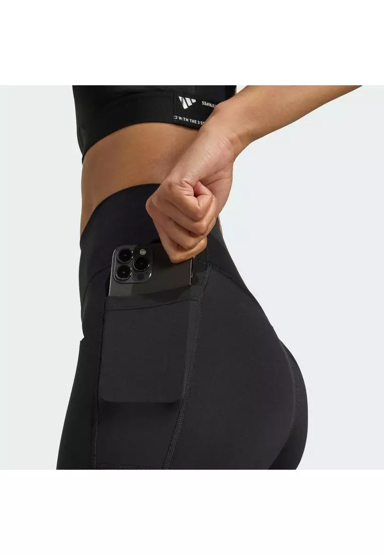 Optimé Essentials No Front Rise Seam 7/8 Leggings