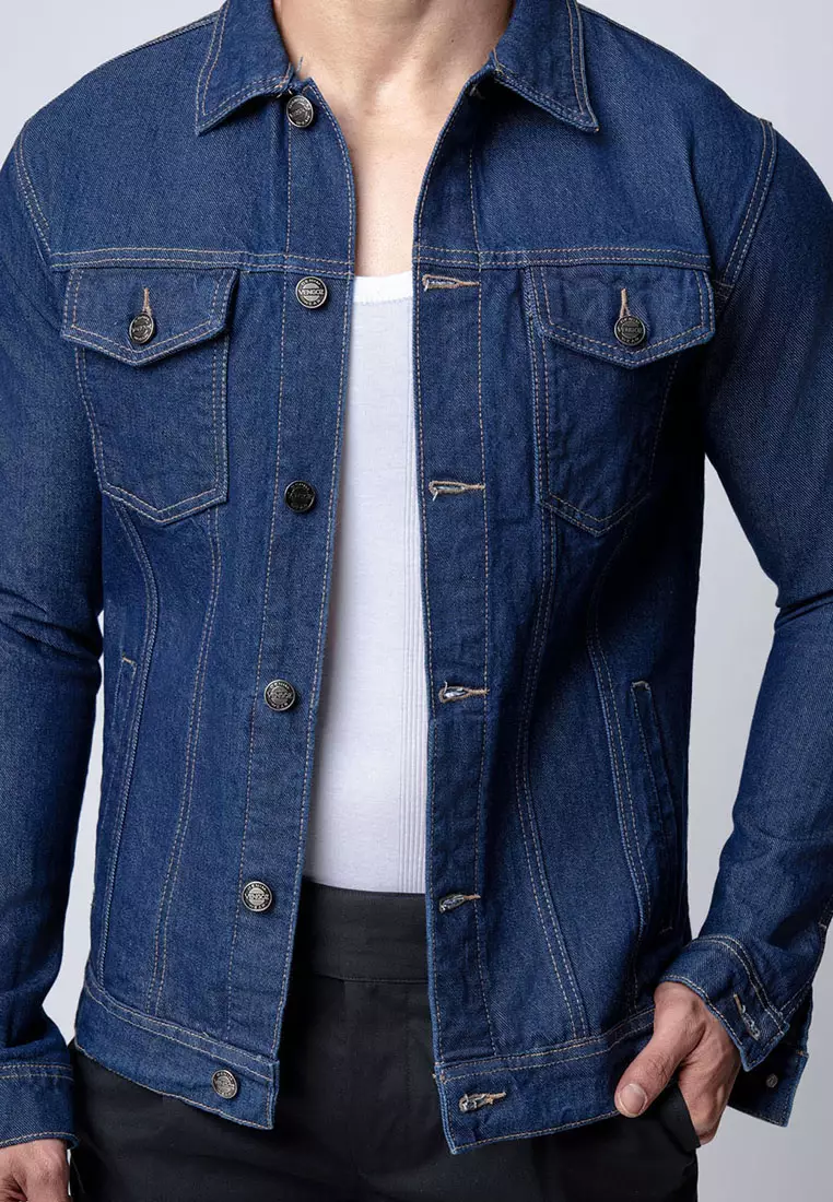 Jacket Jeans Indigo Blue Premium