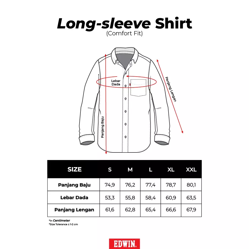 ELMO GREEN OLIVE Kemeja Lengan Panjang Pria - Top Man Shirt