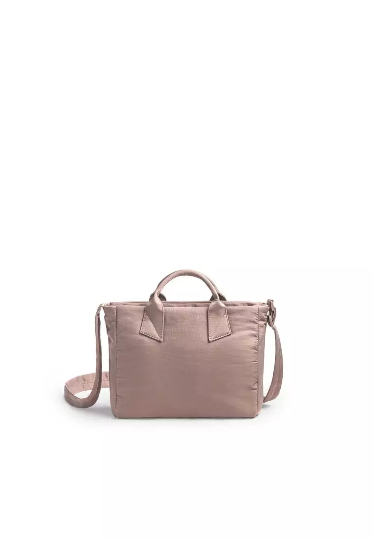 Buy Sometime Poofah Tote Bag - Blush 2025 Online | ZALORA Philippines