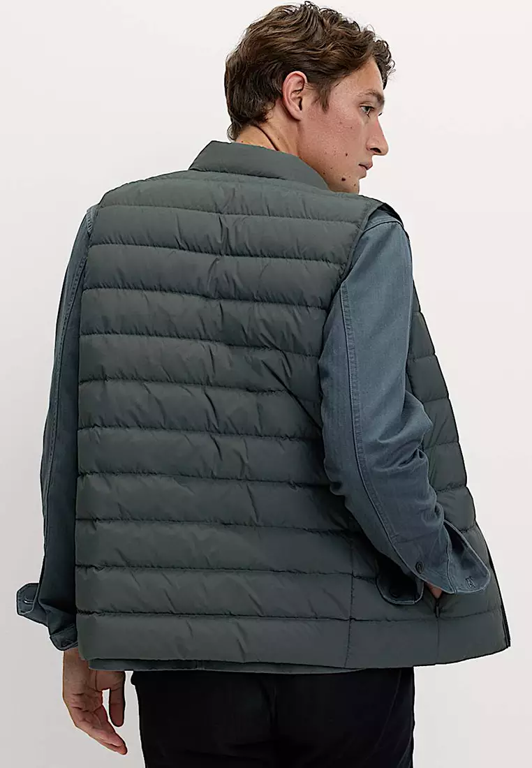 Feather and Down Padded Lightweight Gilet
