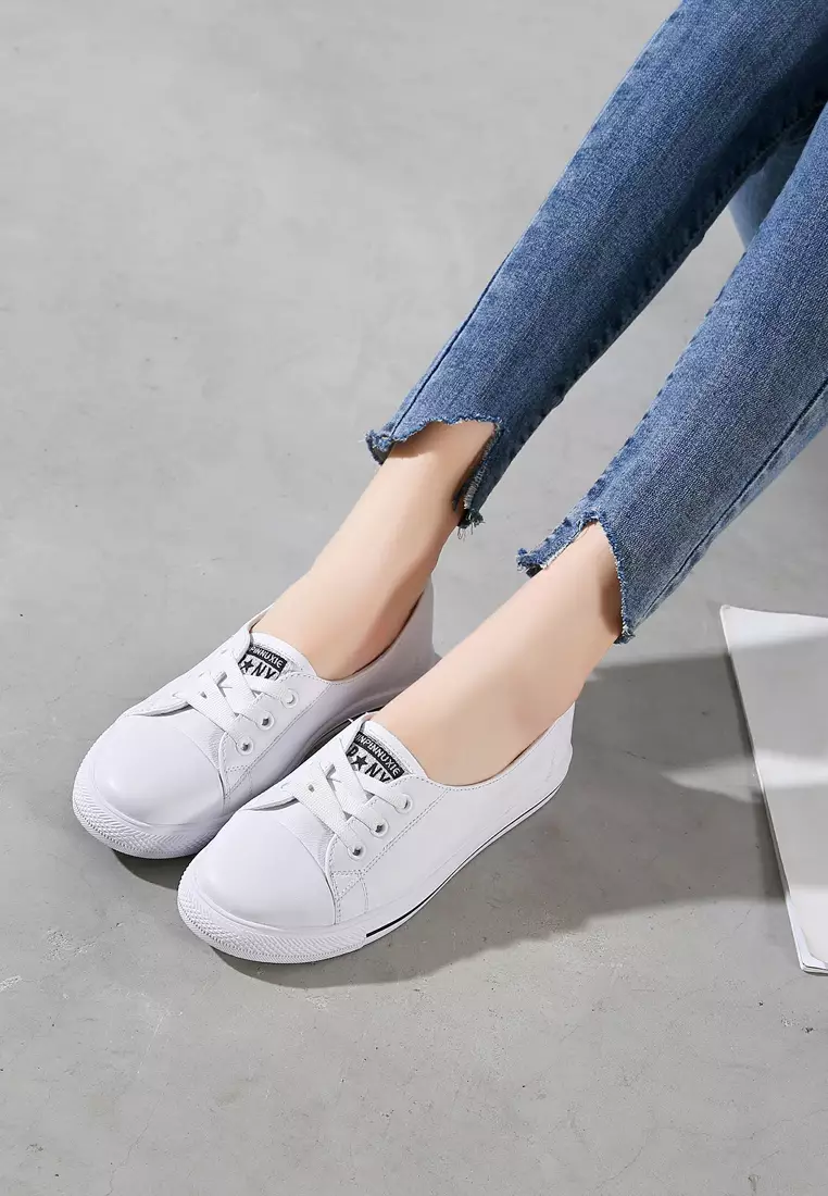 Smart Causal Leather Sneakers RX82008