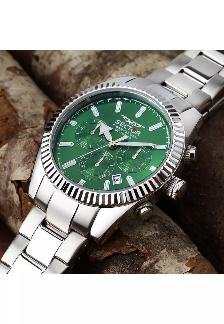 【Online Exclusive】 Sector 41mm Men's Chronograph Quartz Watch R3273676009