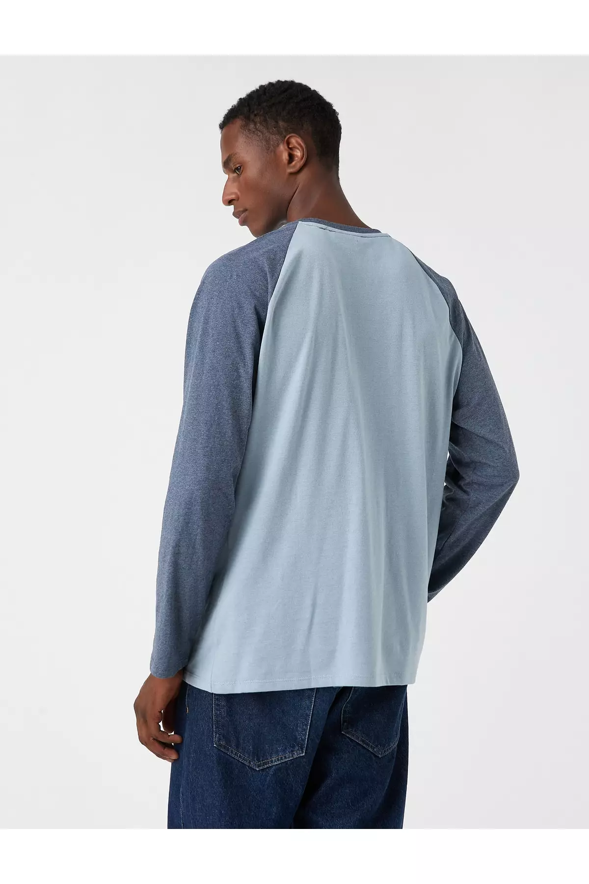 KOTON Pocket Detailed T-Shirt Raglan Sleeve Crew Neck 2024