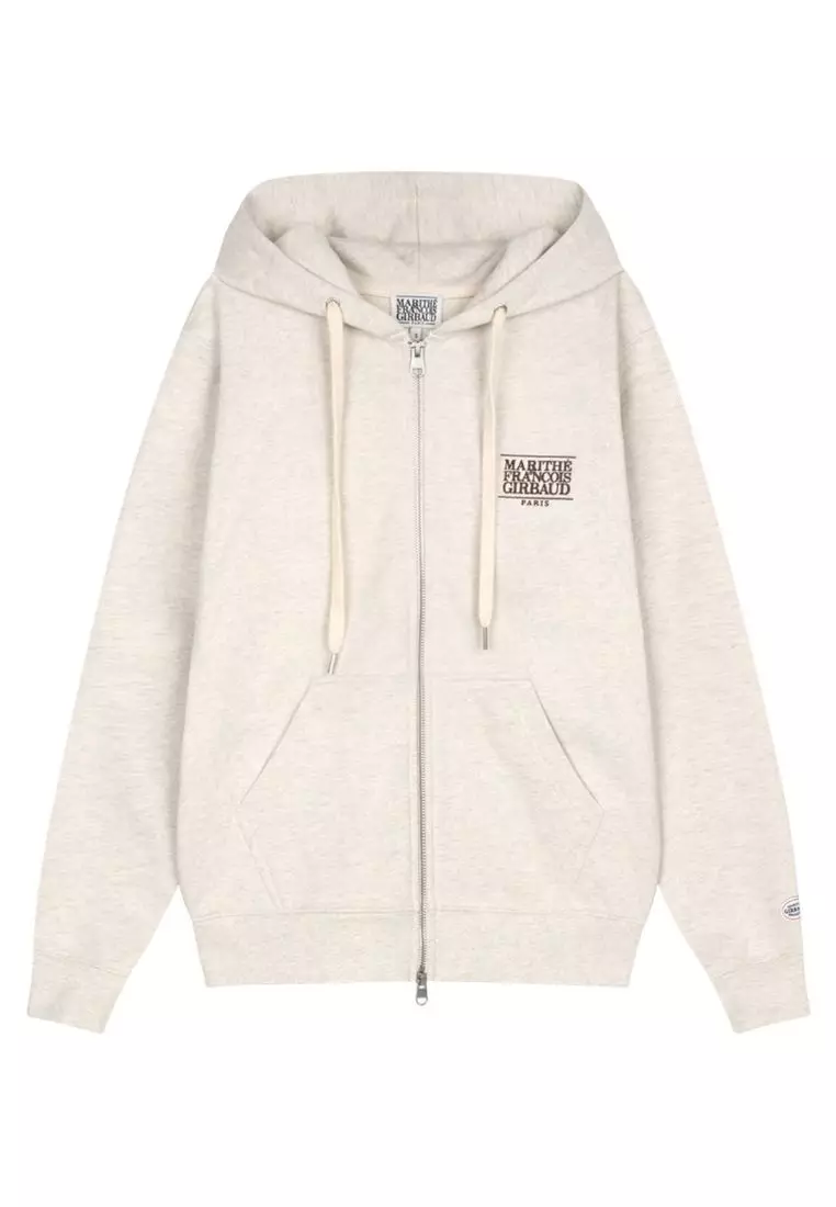 Jual MARITHÉ FRANÇOIS GIRBAUD MARITHÉ Classic Logo Hoodie ZipUp