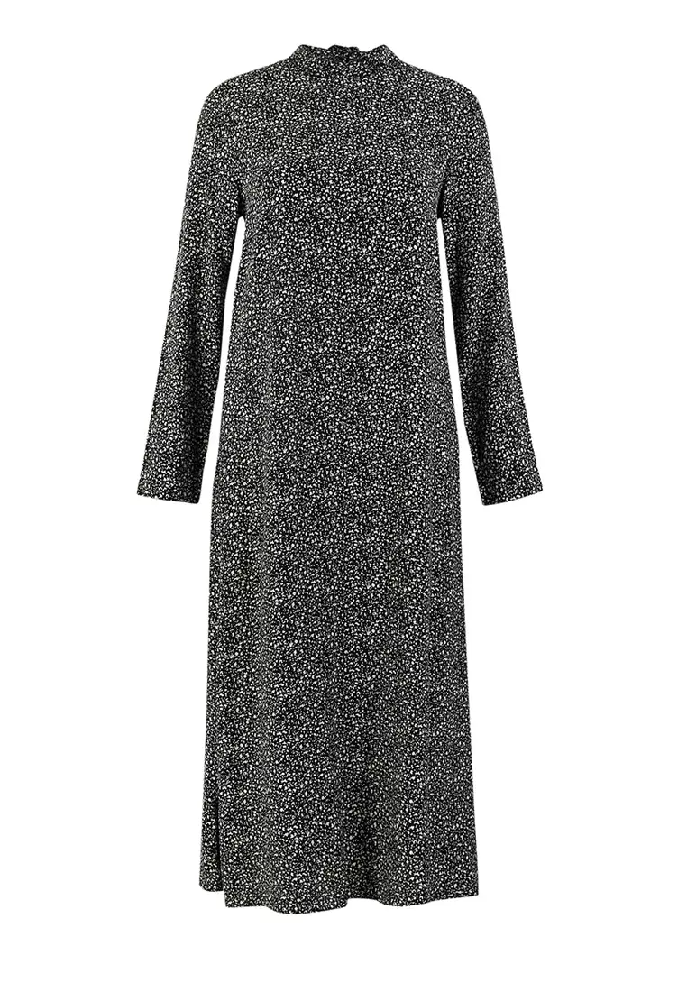 Jual Marks & Spencer Animal Print Relaxed Midi Dress Original 2024 ...