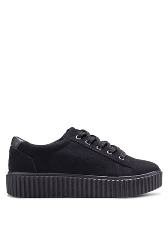 Suede Lace Up Creepers