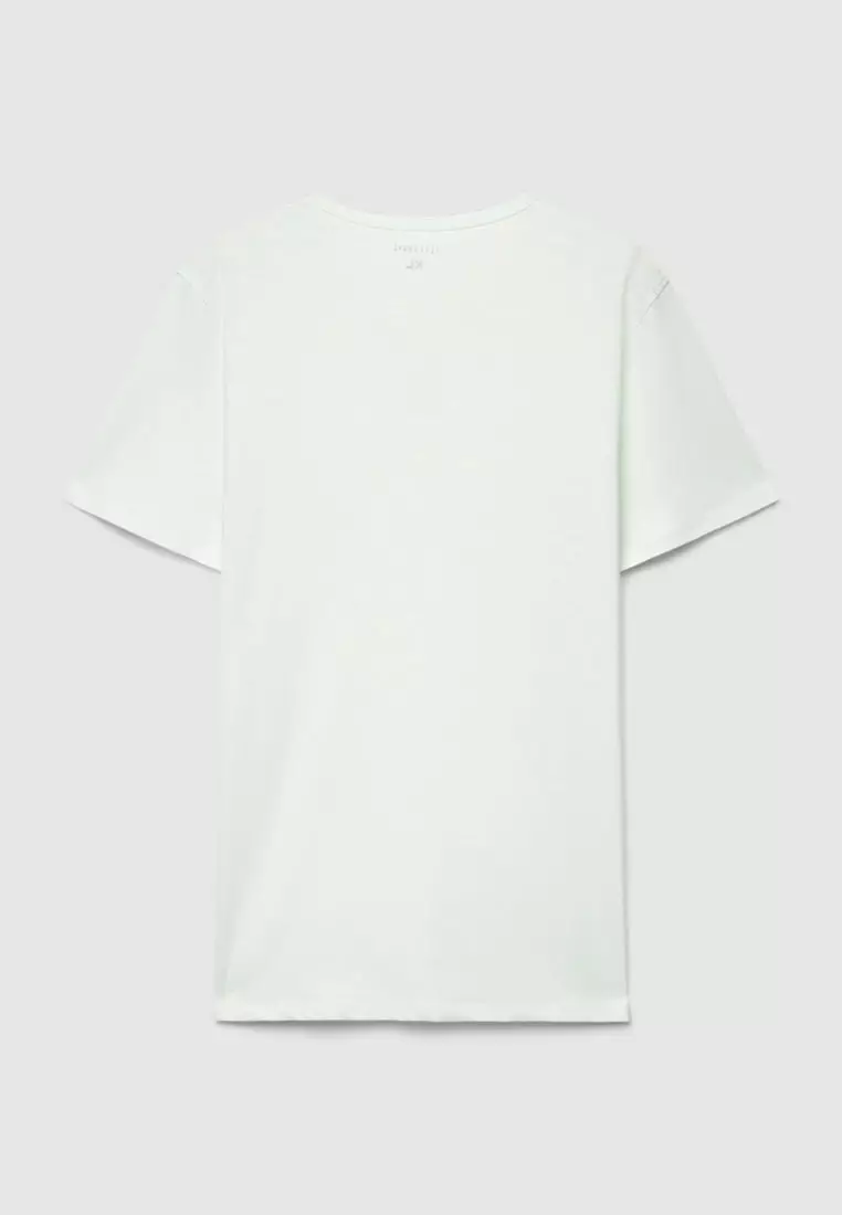 Men's Henley neck T-shirt