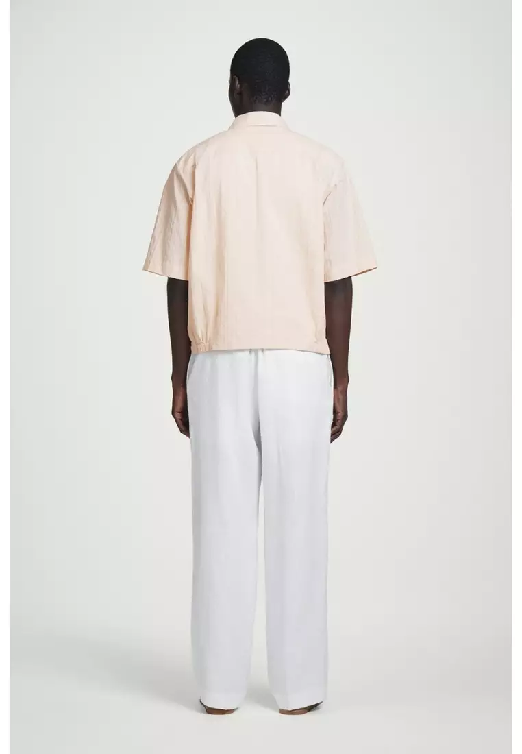RELAXED FLAP-POCKET UTILITY SHIRT