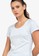 ZALORA ACTIVE grey Open Back Slit Short Sleeve T-Shirt 10877AA8918587GS_3