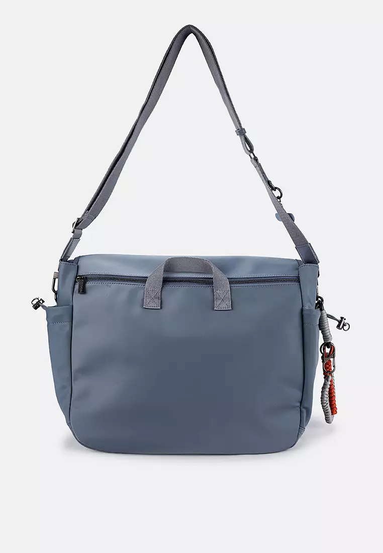 Buy Marithe + Francois Girbaud Men's NEU Messenger Bag Cloud Blue