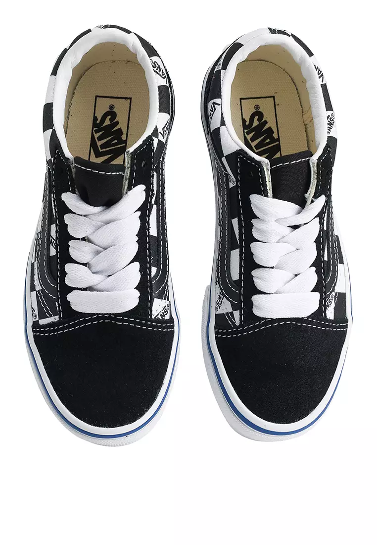Old Skool Logo Check Sneakers