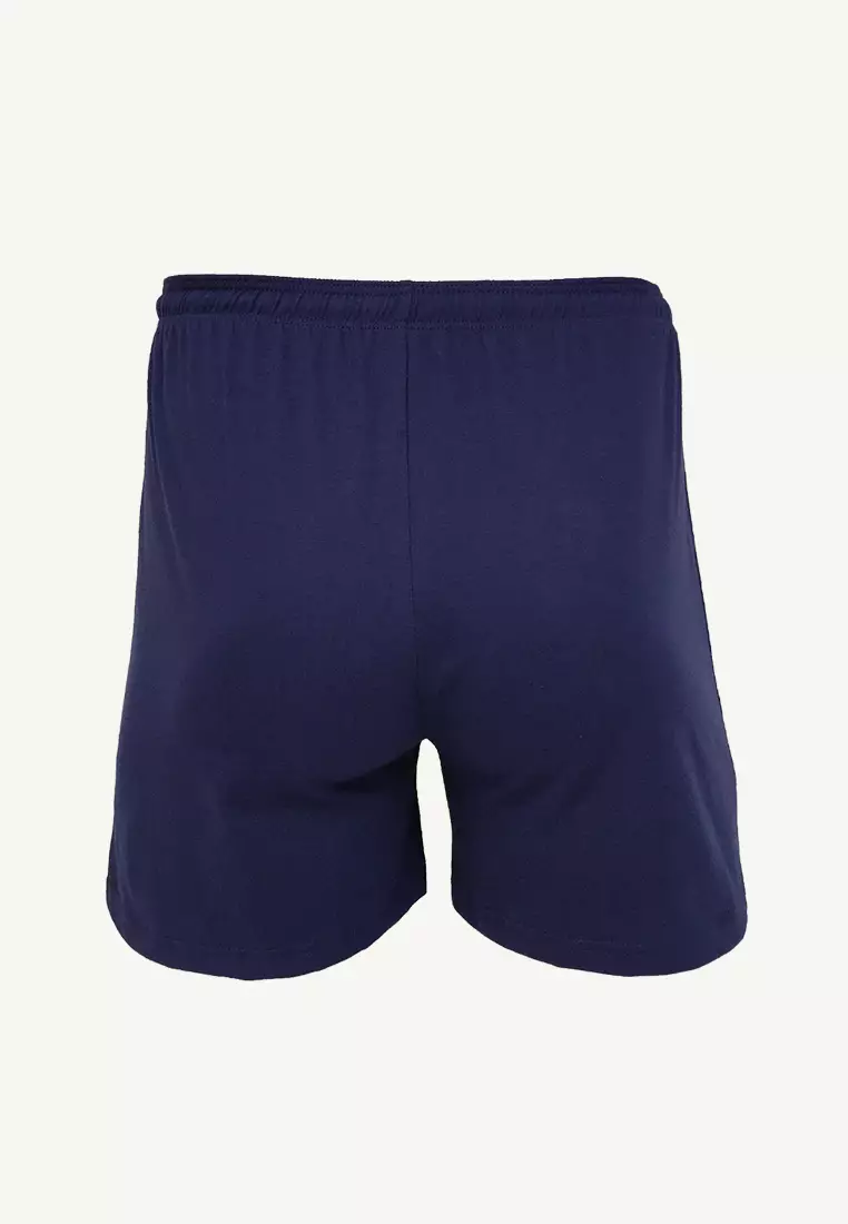 Premium Cotton Drawstring Boxer Shorts Blaze - Navy Blue (Single Pack)