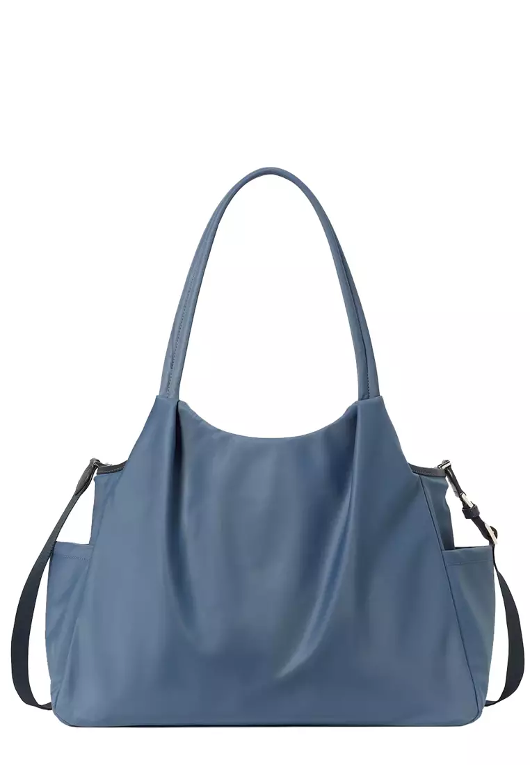 Chelsea Nylon Baby Bag in Bluestone Multi KF318