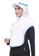 Attiqa Active white Long Runner- White list Tosca , Sport Hijab 0DBAEAACE19A94GS_3