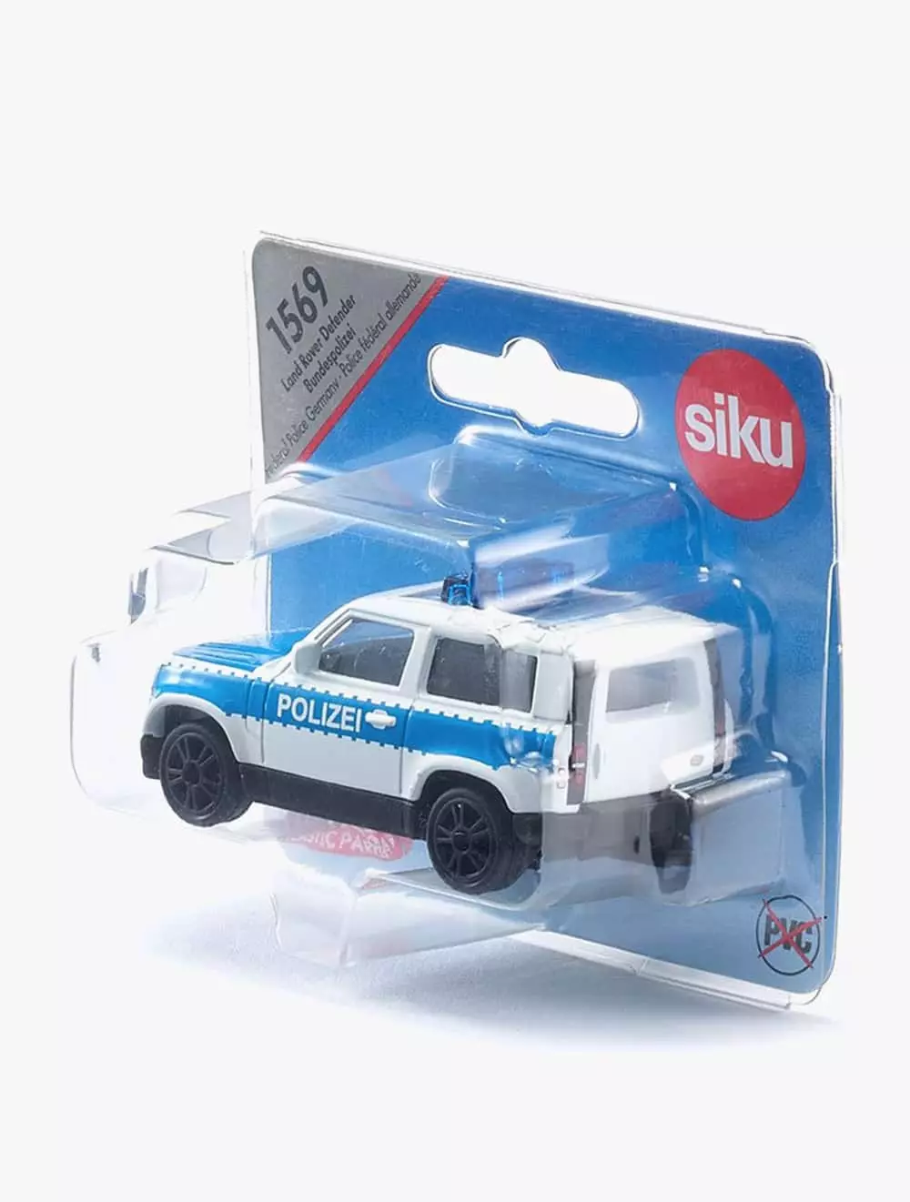 SIKU Land Rover Defender Federal Police Germany - SIK1569 - Multicolor