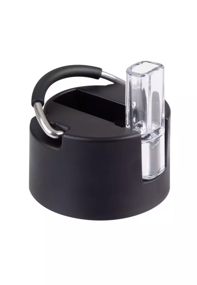 Oasis Stainless Steel Insulated Ceramic Moda Bottle 1L - Black