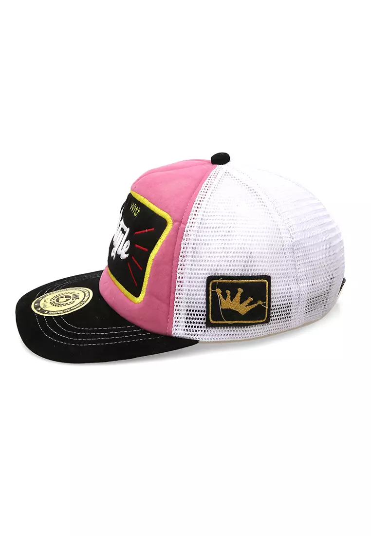 Jahari Aksesoris Fashion Pria Wanita Topi Baseball Desain Jaring Motif Style Resizable Strap Material Cotton ORIGINAL - Multicolor