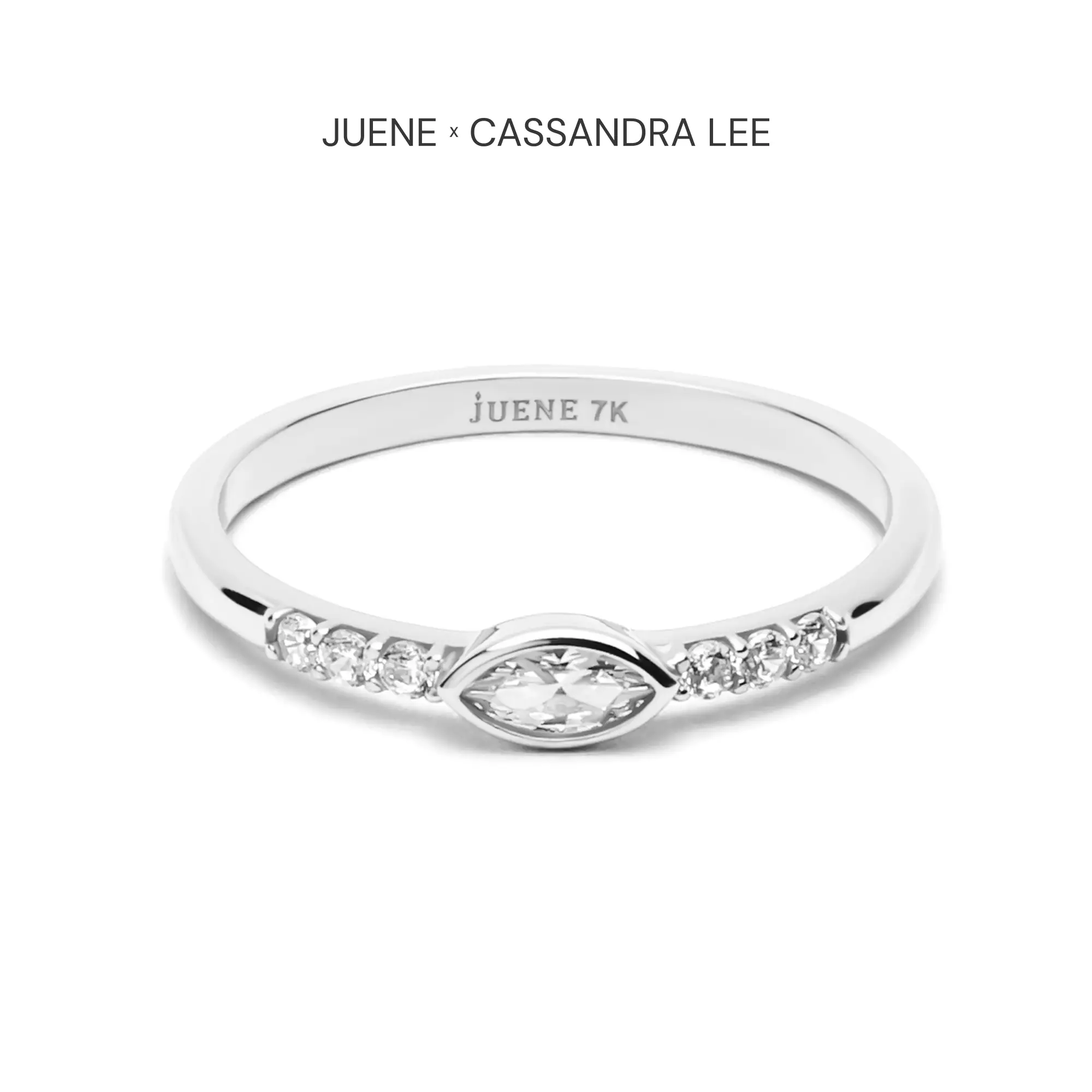 Cincin Emas 7k - Bliss Gold Ring - Juene x Cassandra Lee Enchanted Collection - Juene Jewelry