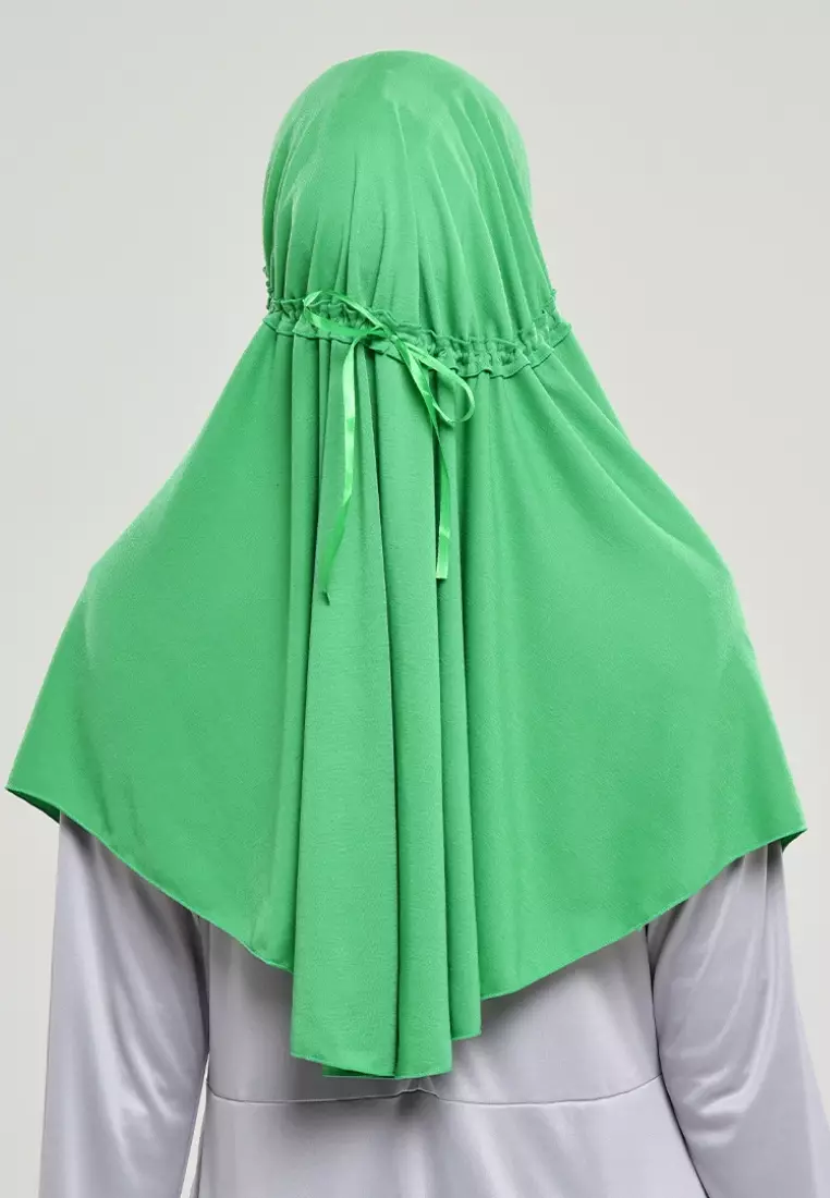 Rabbani - Kerudung Sekolah Instan Innova Lx KAA - Freen Green