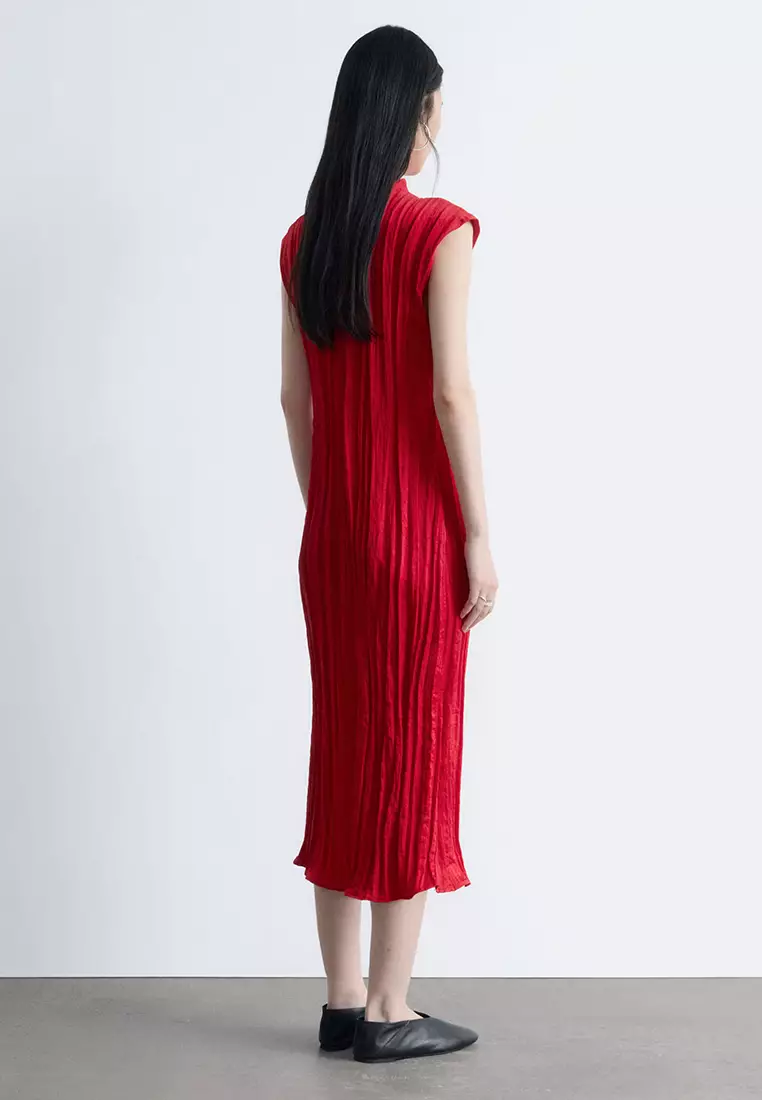 Crêpe Midi Dress