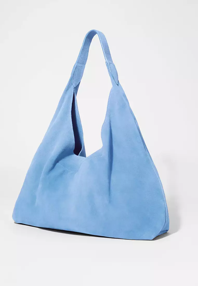 Large Suede Tote Bag