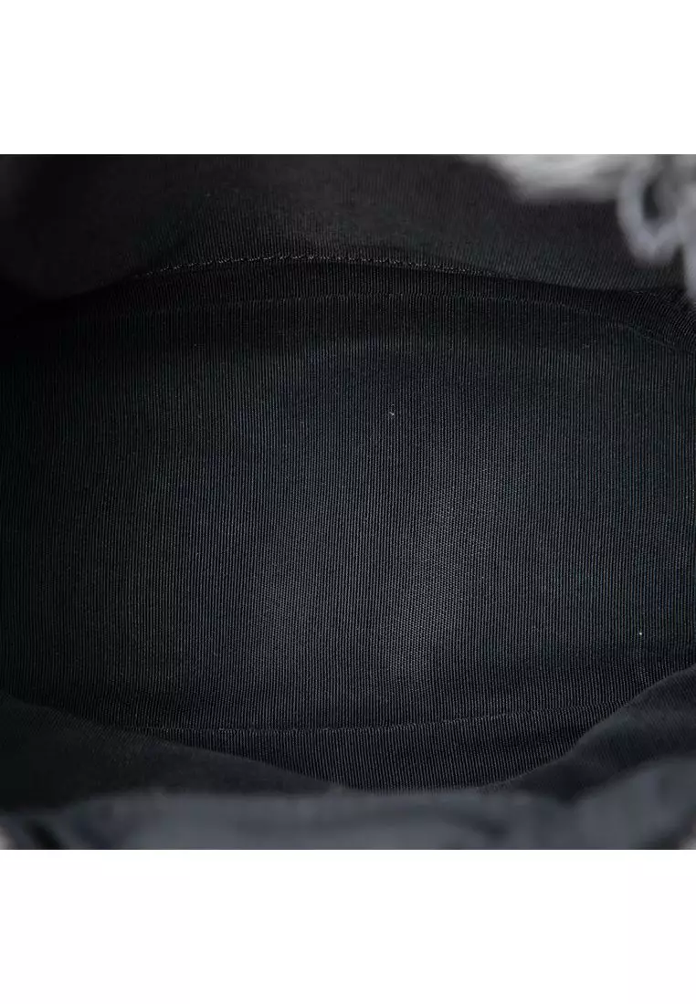 Pre-Loved Chanel Small Denim Mood Bucket With Chain