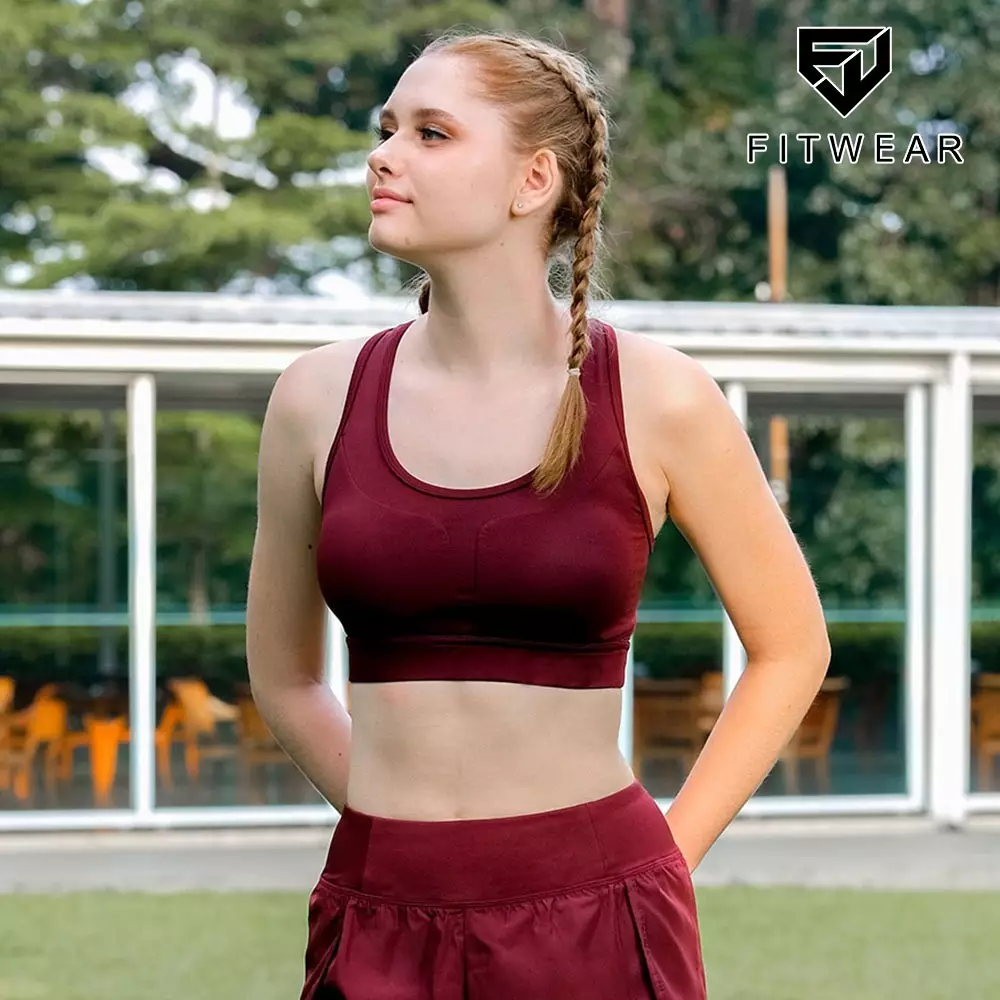 Fitwear - P-Freya Core Series Sportbra - Maroon