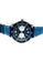 EGLANTINE black and blue and silver EGLANTINE® Terrenz Unisex Steel Quartz Watch Black Dial on Dark Blue Leather Strap 7CCB1ACD4149C7GS_6