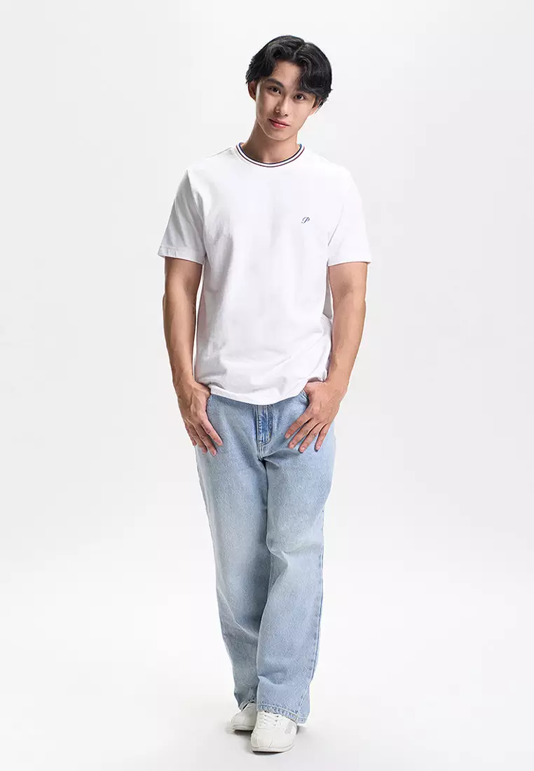 Regular Fit T-shirt with Embroidery