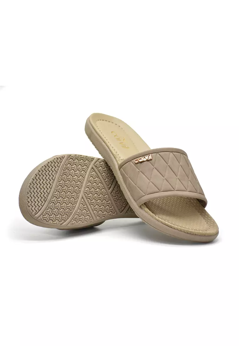Carvil Sandal Wanita Lyora-03 L Beige