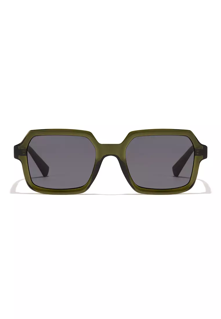 HAWKERS Sage Green Dark Minimal Max Sunglasses For Men And Women, Unisex. Official Product Designed In Spain