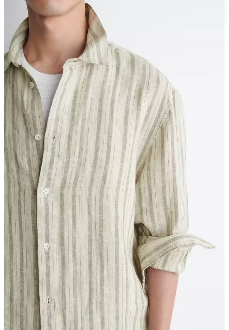 RELAXED LINEN SHIRT