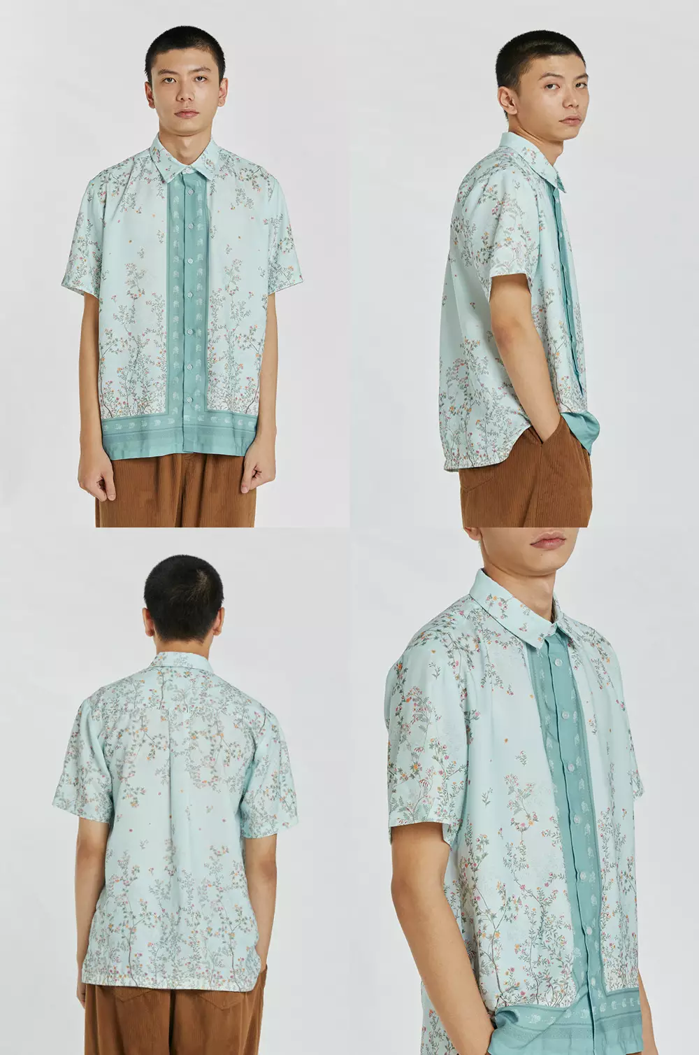 COTTONINK - Atasan Kemeja Pria Botanical Dahna #RayaCollection2025