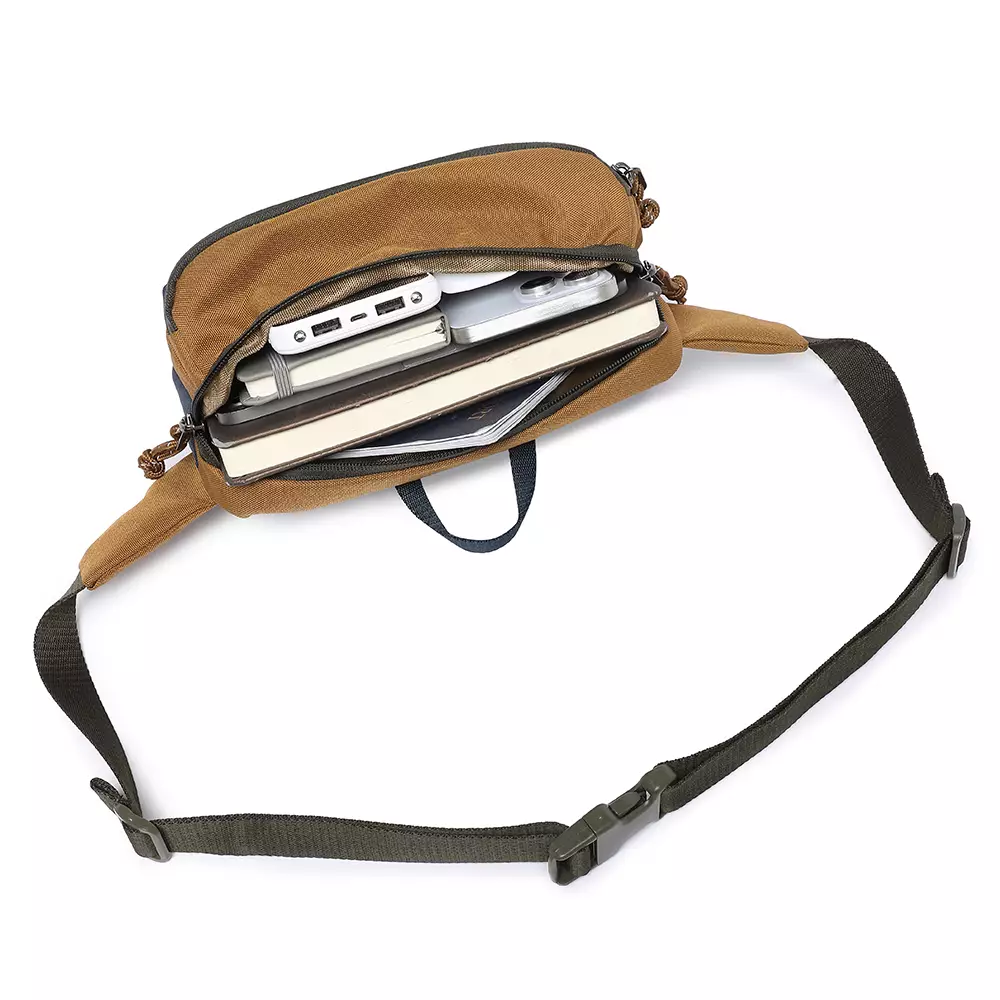 Navy Club Tas Pinggang HGCC Waist Bag - Tas Pria Wanita Crossbody Bags Tas Outdoor