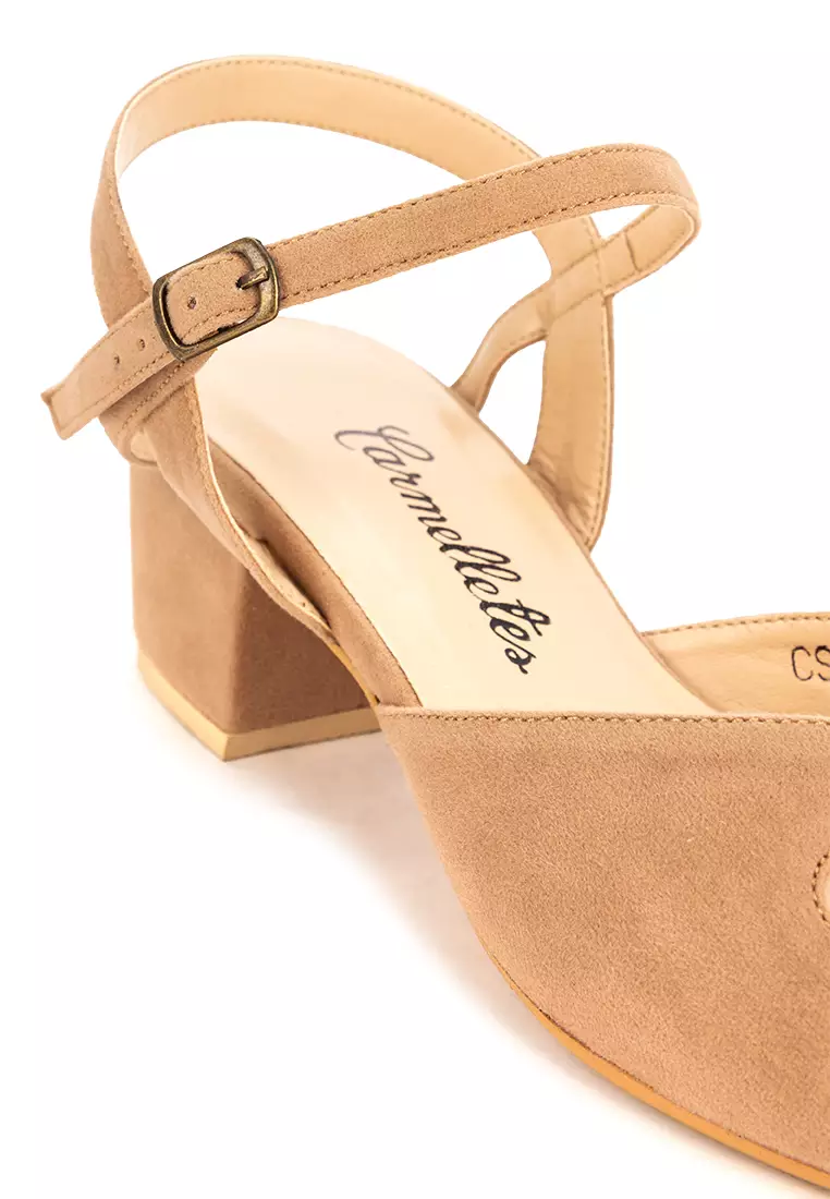 Block Heels Ankle Strap Sandals