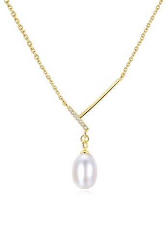Prince Edward white Premium White Pearl Elegant Necklace 0AB4FACA63589CGS_1