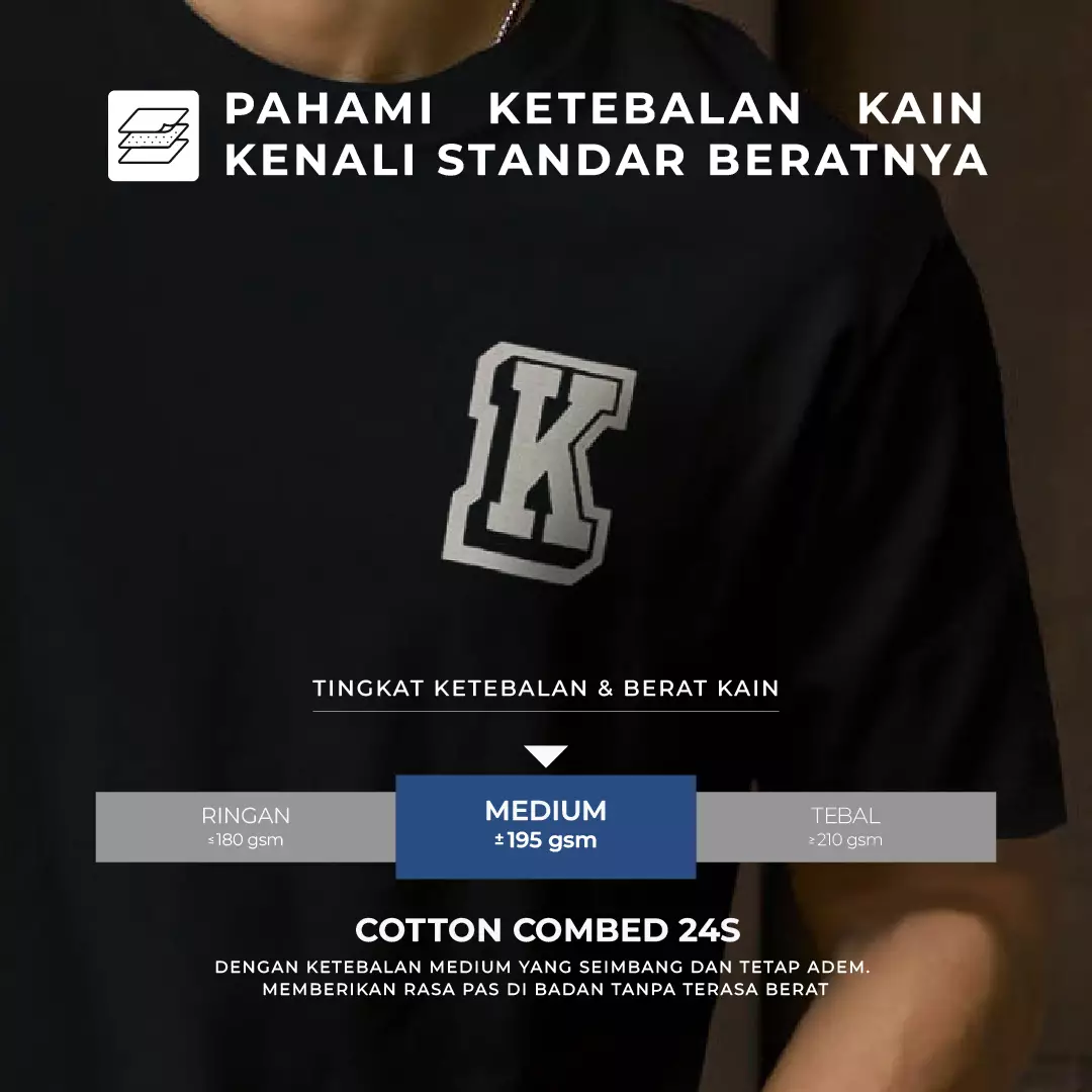 Kale Moji Black "S" / atasan kaos pria / baju kaos pria / kaos basic pria / kaos boxy fit / kaos korea