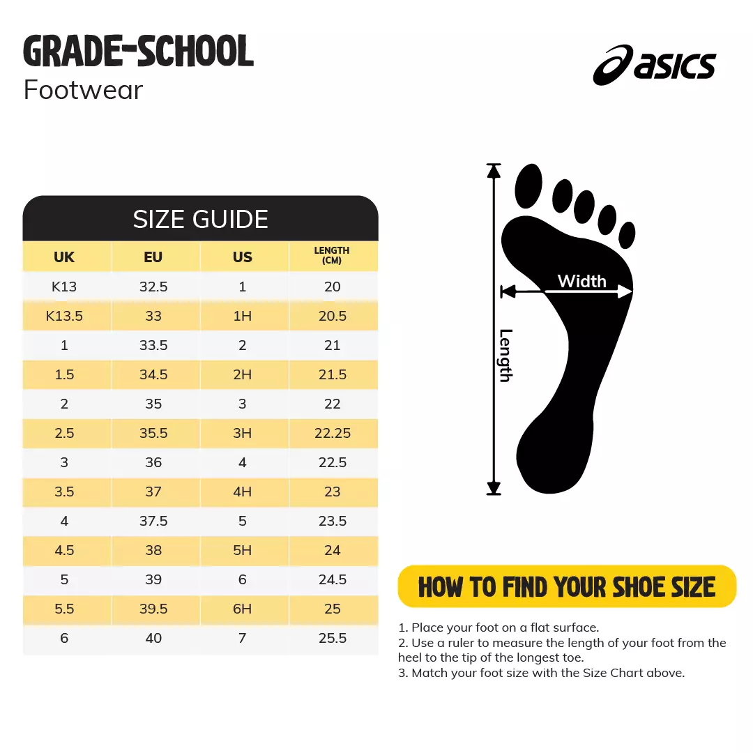 ASICS Gel-Game Gs 1044A083 - Sepatu Anak (Hitam)