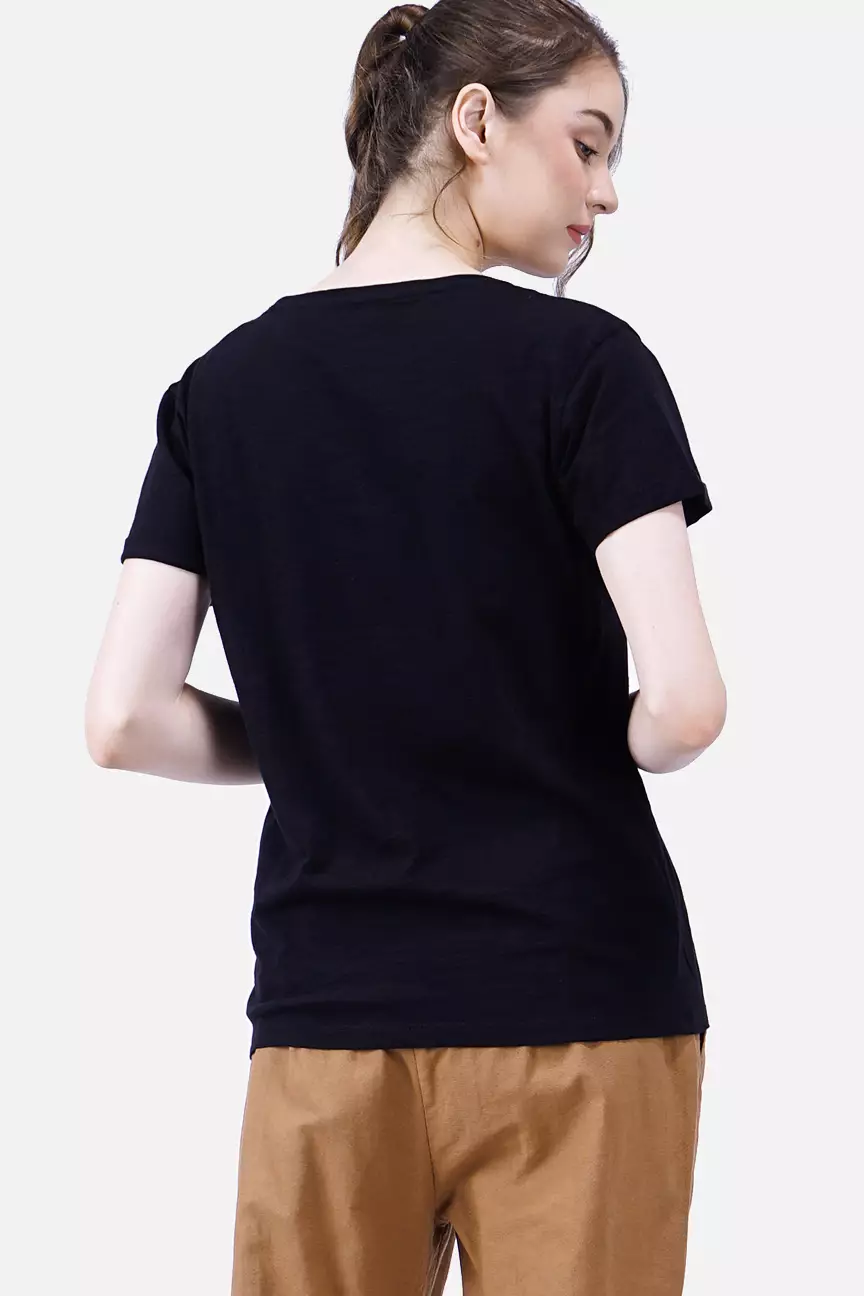 Kaos Wanita Oh Lala Black