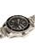 EGLANTINE 銀色 EGLANTINE® DAY/DATE 中性鋼質石英腕錶，黑色錶盤，鋼質錶鍊 94BBAAC006AA44GS_2