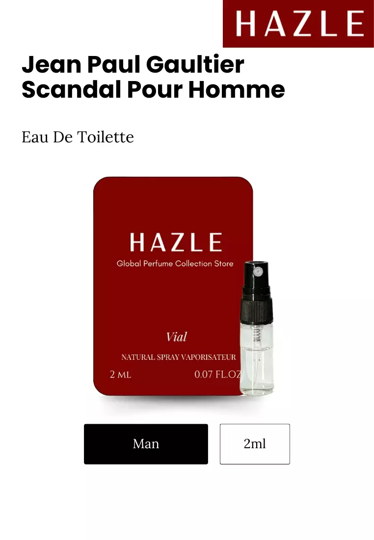 [Vial] Jean Paul Gaultier Scandal Pour Homme Man EDT 2 ml