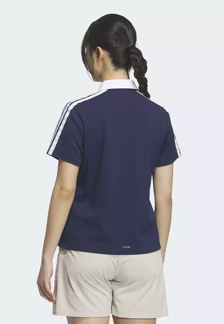 3-Stripes CLIMACOOL Pique Short Sleeves Polo Shirt